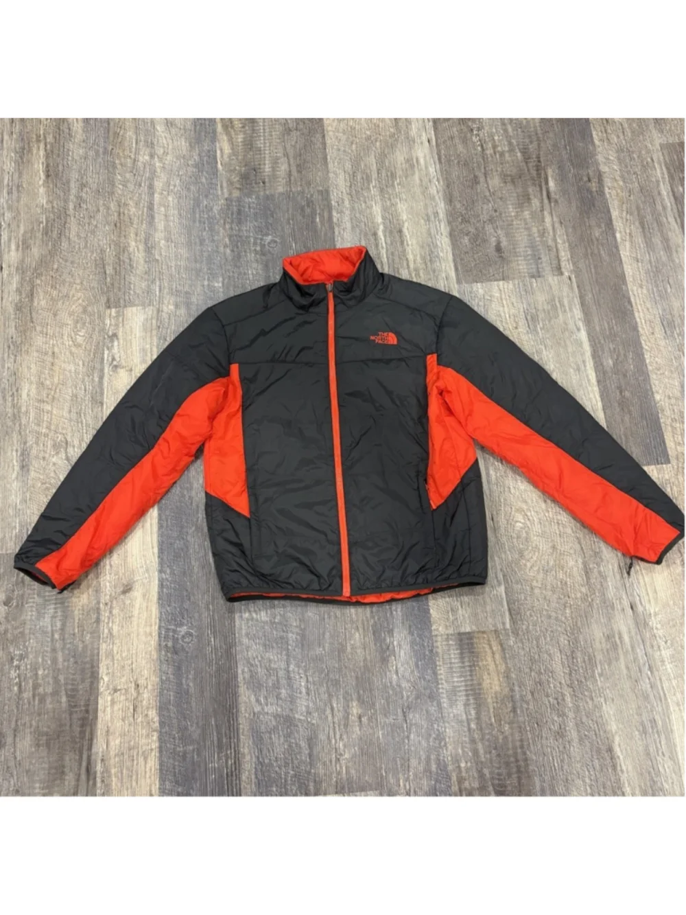 The North Face 3-in-1 HyVent Ski Snow Jacket Coat Mens Medium Black Red